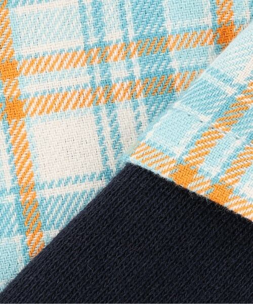 KP / ケーピー ロンパース | 先染チェック レイヤード風カバーオール | 詳細7