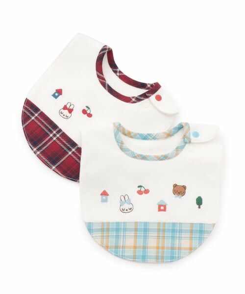 KP / ケーピー スタイ・ビブ | 先染チェック×スムース スタイ | 詳細5