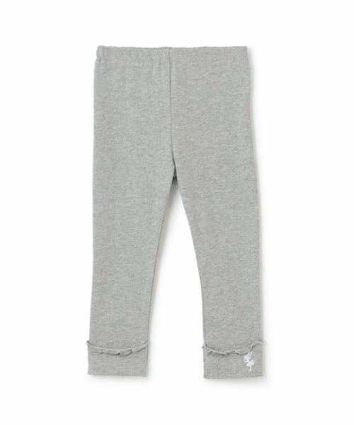 KP / ケーピー レギンス・スパッツ | ベア天竺 10分丈スパッツ（トップ グレー）