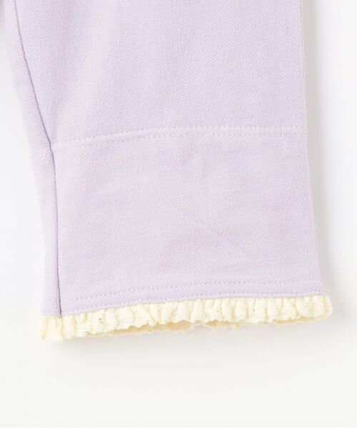 KP / ケーピー その他パンツ | デニム風ニットツイル 裾折り返しパンツ 7分丈 | 詳細5