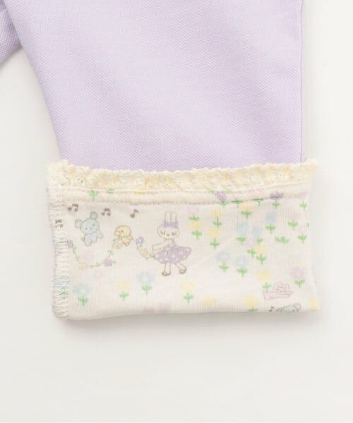 KP / ケーピー その他パンツ | デニム風ニットツイル 裾折り返しパンツ 7分丈 | 詳細6