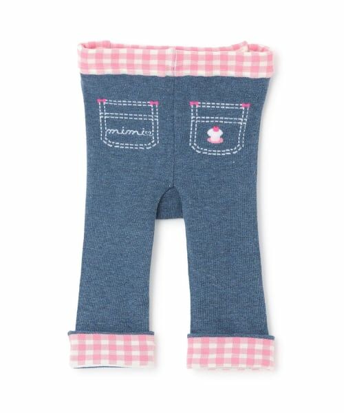 KP / ケーピー レギンス・スパッツ | mimiちゃん編み込み ７分丈スパッツ | 詳細2