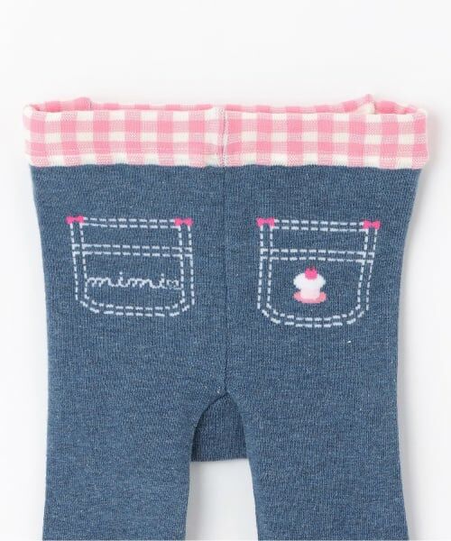 KP / ケーピー レギンス・スパッツ | mimiちゃん編み込み ７分丈スパッツ | 詳細3