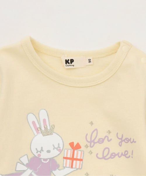 KP / ケーピー Tシャツ | 【GOOD PRICE】 mimiちゃんプリント 長袖Tシャツ | 詳細2
