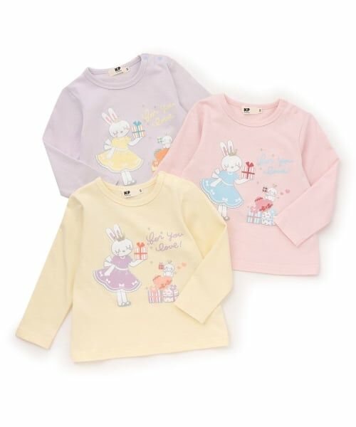 KP / ケーピー Tシャツ | 【GOOD PRICE】 mimiちゃんプリント 長袖Tシャツ | 詳細7