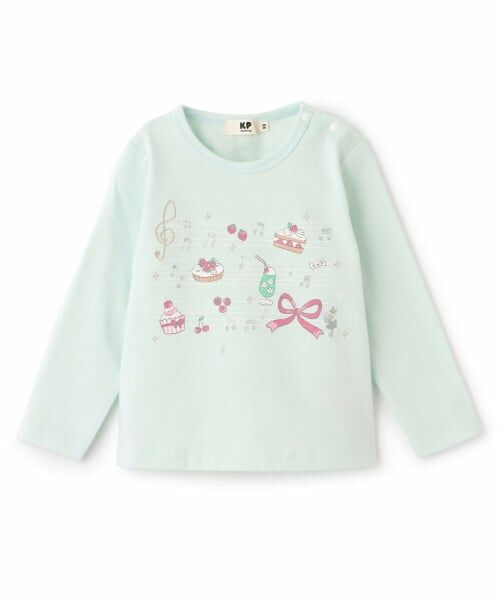 KP / ケーピー Tシャツ | 長袖Tシャツ（ミント）
