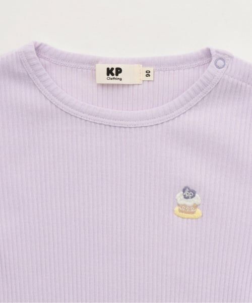 KP / ケーピー Tシャツ | テレコ 長袖Tシャツ | 詳細2
