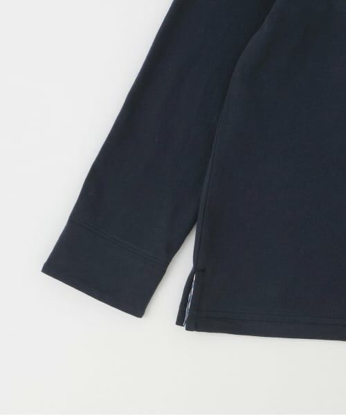 KP / ケーピー Tシャツ | 【Trois Lapins】 フラワーモチーフ アップリケ 長袖Tシャツ | 詳細3