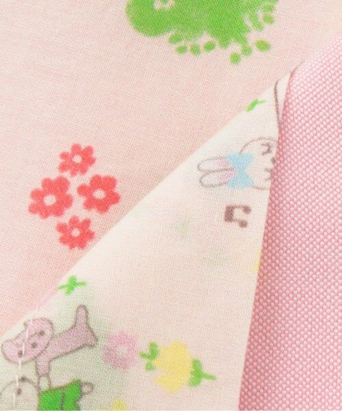 KP / ケーピー ミニ丈・ひざ丈ワンピース | ローン総柄×シャンブレー　リバーシブルジャンパースカート | 詳細10