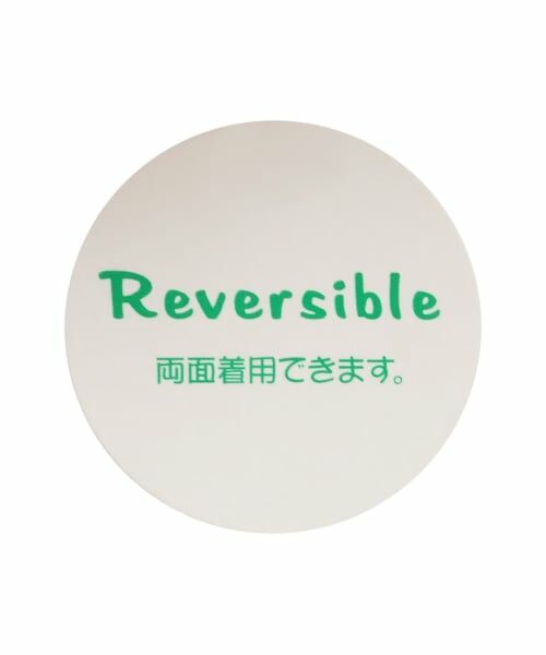 KP / ケーピー ミニ丈・ひざ丈ワンピース | ローン総柄×シャンブレー　リバーシブルジャンパースカート | 詳細13