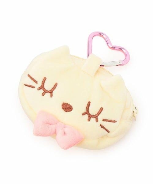 KP / ケーピー ポーチ | ぬいぐるみポーチ（クリーム）