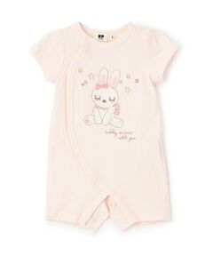 KP / ケーピー ロンパース | mimiちゃん アップリケ刺しゅう ショートオール