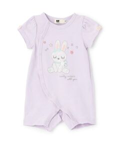 KP / ケーピー ロンパース | mimiちゃん アップリケ刺しゅう ショートオール