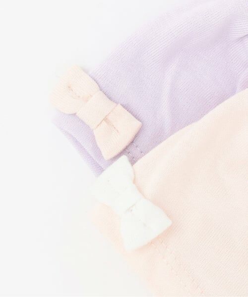 KP / ケーピー ロンパース | mimiちゃん アップリケ刺しゅう ショートオール | 詳細4