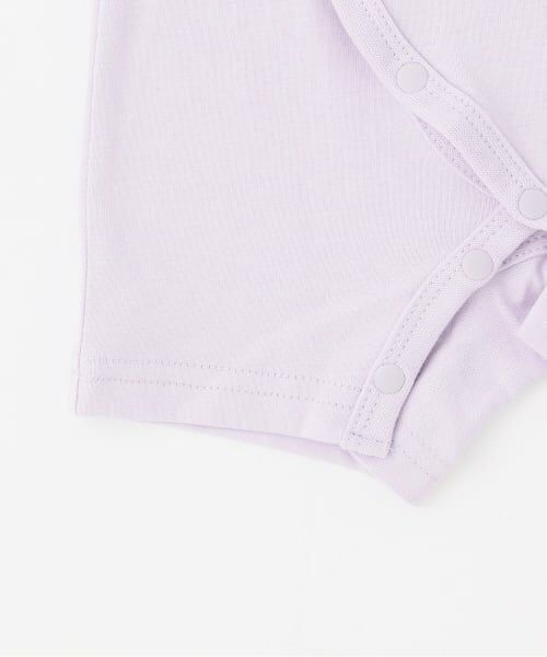 KP / ケーピー ロンパース | mimiちゃん アップリケ刺しゅう ショートオール | 詳細5