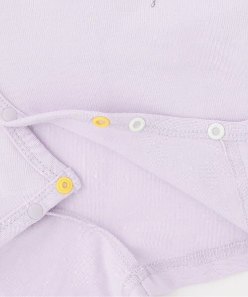 KP / ケーピー ロンパース | mimiちゃん アップリケ刺しゅう ショートオール | 詳細6