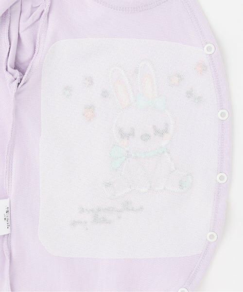 KP / ケーピー ロンパース | mimiちゃん アップリケ刺しゅう ショートオール | 詳細7