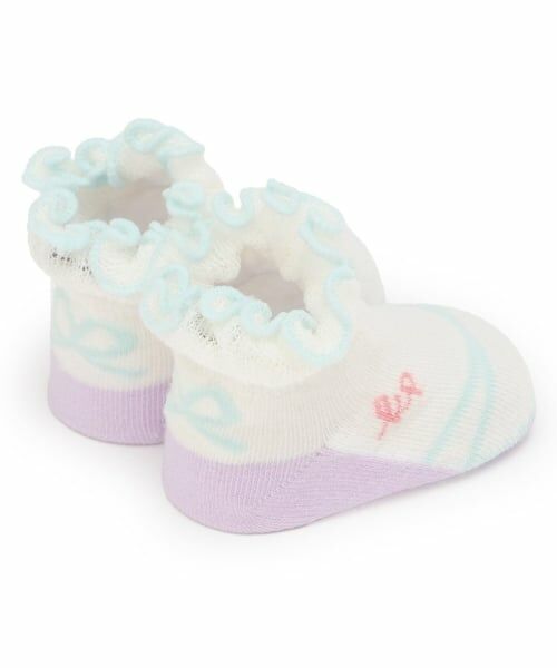KP / ケーピー ベビー・キッズウエア | シューズ柄 新生児ソックス | 詳細2
