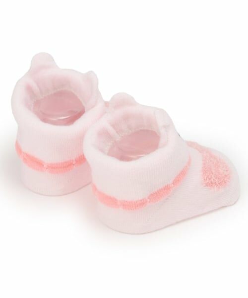 KP / ケーピー ベビー・キッズウエア | mimiちゃん モチーフ付き新生児ソックス | 詳細1