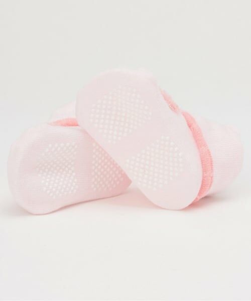KP / ケーピー ベビー・キッズウエア | mimiちゃん モチーフ付き新生児ソックス | 詳細3