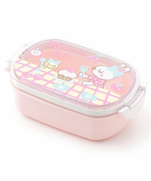 KP / ケーピー 食器 | mimiちゃん ランチボックス（ピンク）