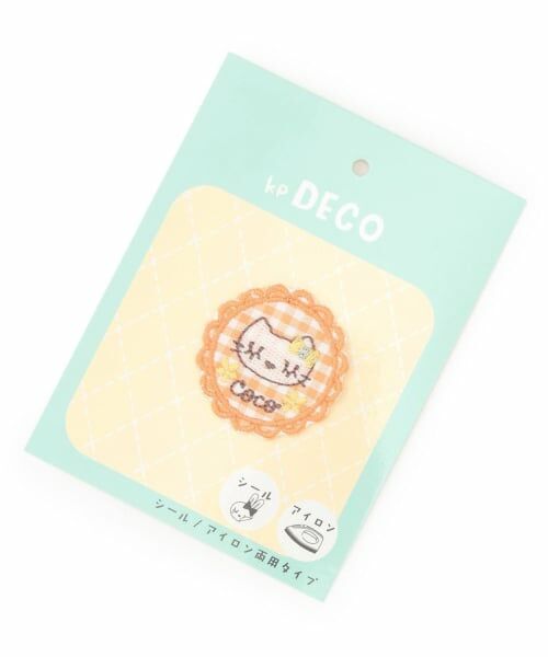 KP / ケーピー その他 | KPキャラクター ワッペン（オレンジ）