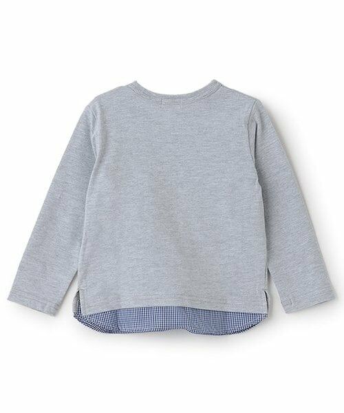 KP / ケーピー Tシャツ | WORKINGCARSプリント長袖Tシャツ（トップグレー） | 詳細1