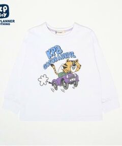 KP / ケーピー Tシャツ | KPBOY とらプリント長袖Ｔシャツ(80～90)