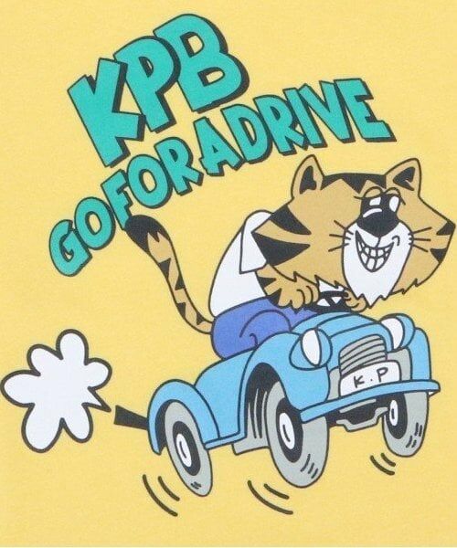 KP / ケーピー Tシャツ | KPBOY とらプリント長袖Ｔシャツ(80～90) | 詳細7