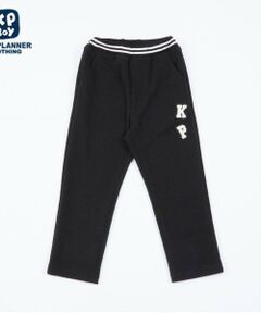 KPBOY(ケーピーボーイ)ストレッチ起毛ラインウエスト長パンツ(90～130)