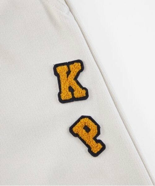 KP / ケーピー その他パンツ | KPBOY(ケーピーボーイ)ストレッチ起毛ラインウエスト長パンツ(90～130) | 詳細3