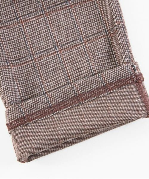 KP / ケーピー その他パンツ | KPBOY(ケーピーボーイ)グレンチェックジャガードパンツ(90～140) | 詳細4