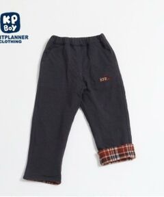 KP / ケーピー その他パンツ | KPBOY(ケーピーボーイ)リバーシブル裏チェックパンツ(90～140)
