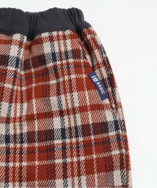 KP / ケーピー その他パンツ | KPBOY(ケーピーボーイ)リバーシブル裏チェックパンツ(90~140) | 詳細10
