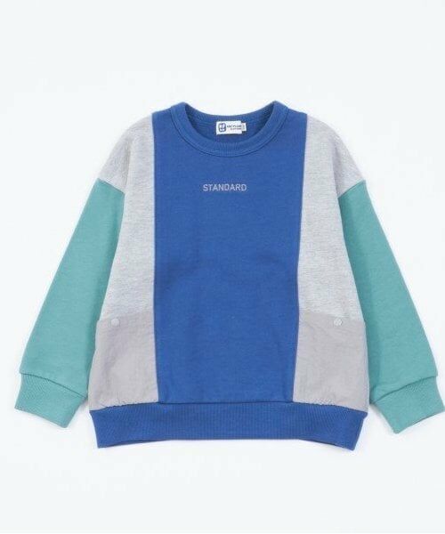 KP / ケーピー スウェット | KPBOY(ケーピーボーイ)切り替えポケット付きトレーナー(100～150) | 詳細10
