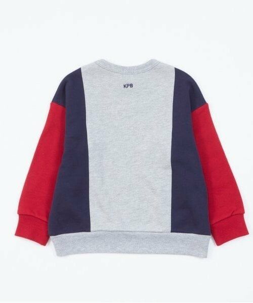 KP / ケーピー スウェット | KPBOY(ケーピーボーイ)切り替えポケット付きトレーナー(100～150) | 詳細11