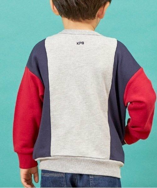 KP / ケーピー スウェット | KPBOY(ケーピーボーイ)切り替えポケット付きトレーナー(100～150) | 詳細5