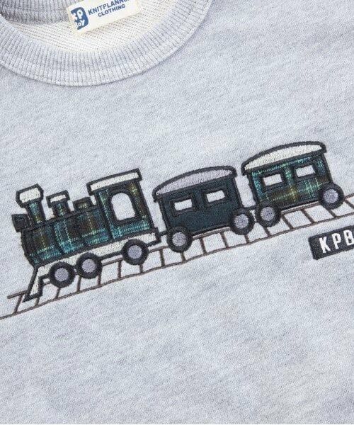 KP / ケーピー スウェット | KPBOY(ケーピーボーイ)機関車アップリケトレーナー(80～130) | 詳細10