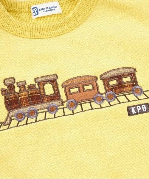 KP / ケーピー スウェット | KPBOY(ケーピーボーイ)機関車アップリケトレーナー(80～130) | 詳細7