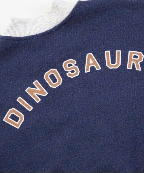 KP / ケーピー カーディガン・ボレロ | KPBOY(ケーピーボーイ)裏ボーダー恐竜ワッペン羽織(80～130) | 詳細13