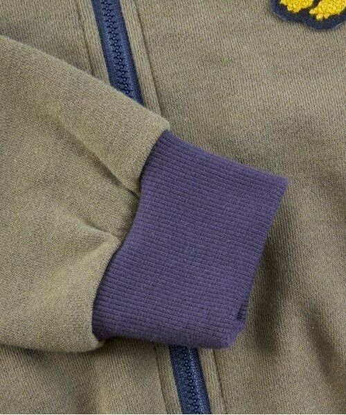 KP / ケーピー カーディガン・ボレロ | KPBOY(ケーピーボーイ)裏ボーダー恐竜ワッペン羽織(80～130) | 詳細16