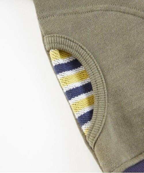 KP / ケーピー カーディガン・ボレロ | KPBOY(ケーピーボーイ)裏ボーダー恐竜ワッペン羽織(80～130) | 詳細17