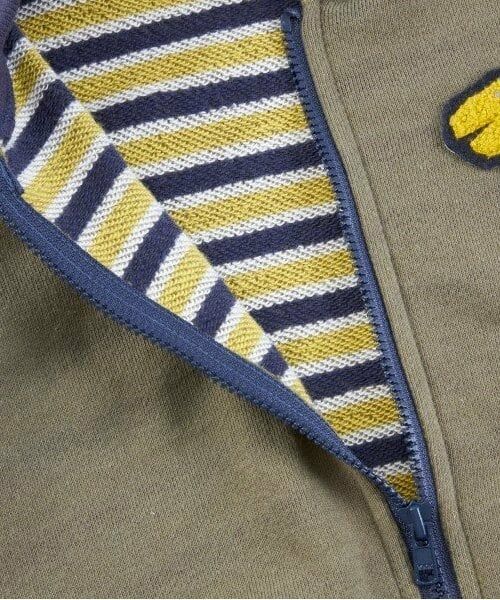 KP / ケーピー カーディガン・ボレロ | KPBOY(ケーピーボーイ)裏ボーダー恐竜ワッペン羽織(80～130) | 詳細18