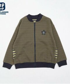 KP / ケーピー カーディガン・ボレロ | KPBOY(ケーピーボーイ)裏ボーダー星ワッペン羽織(140～160)