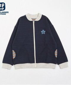 KP / ケーピー カーディガン・ボレロ | KPBOY(ケーピーボーイ)裏ボーダー星ワッペン羽織(140～160)