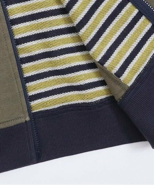 KP / ケーピー カーディガン・ボレロ | KPBOY(ケーピーボーイ)裏ボーダー星ワッペン羽織(140～160) | 詳細5