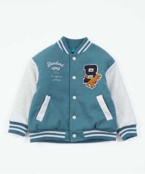 KP / ケーピー ブルゾン | KPBOY(ケーピーボーイ)恐竜ワッペンスタジャン(90～130) | 詳細10