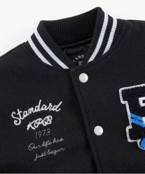 KP / ケーピー ブルゾン | KPBOY(ケーピーボーイ)恐竜ワッペンスタジャン(90～130) | 詳細14