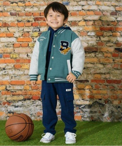 KP / ケーピー ブルゾン | KPBOY(ケーピーボーイ)恐竜ワッペンスタジャン(90～130) | 詳細4