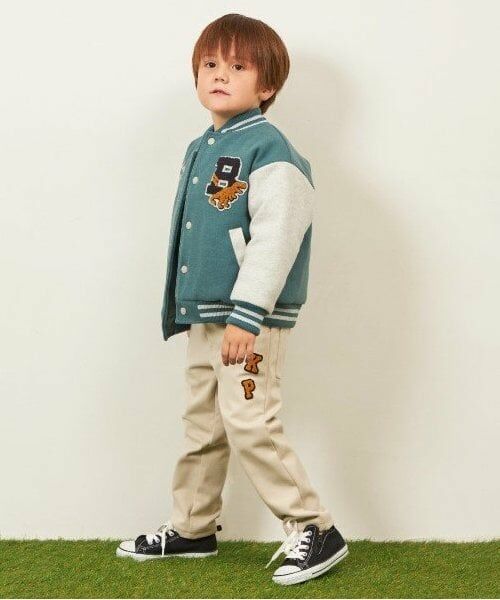 KP / ケーピー ブルゾン | KPBOY(ケーピーボーイ)恐竜ワッペンスタジャン(90～130) | 詳細6